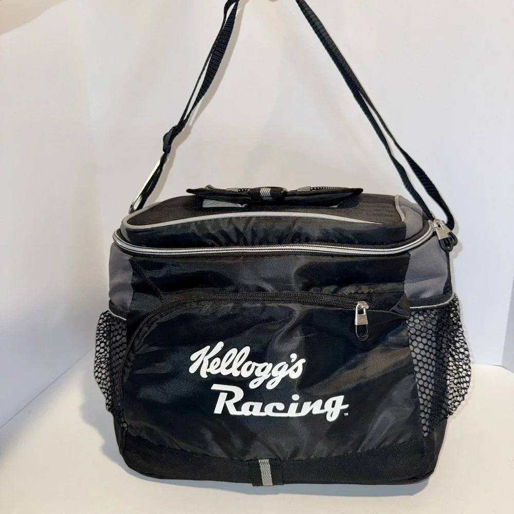 Kelloggs Racing Insulated Lunch Bag / Cooler Black‎